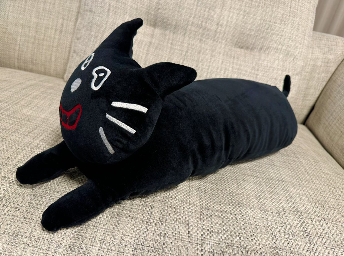キヨ新グッズ発表】 キヨ猫ぬいぐるみ＆キヨ猫ロングクッション