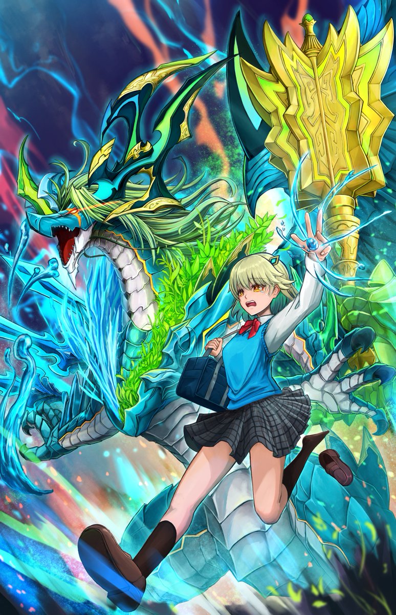 イラスト作成】 流星のガイアッシュ・カイザー/流星アーシュ