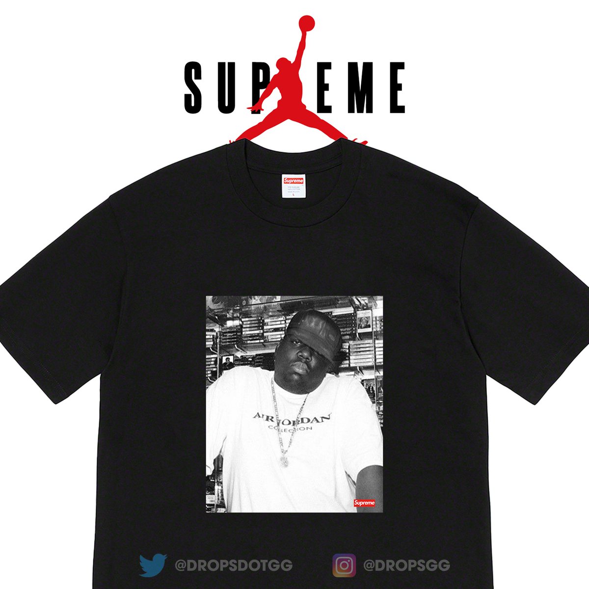 Supreme x Jordan Tee As a part of this upcoming collaboration