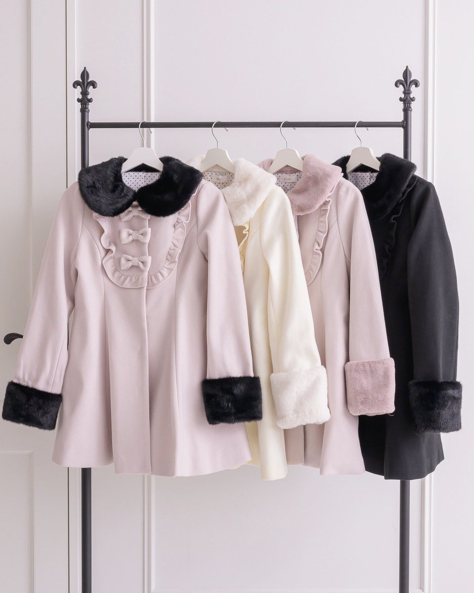 Coming soon 🎀／ pium Outer Wear Collection🐇❄️ ♡ヨークフリル