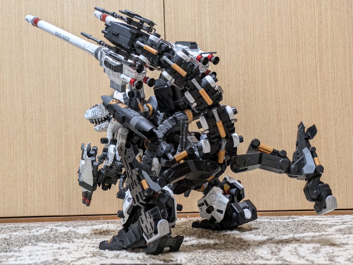 クリアー吹き 前回色変えして作ったゴジュラスMk-Ⅱ量産型最終決戦仕様