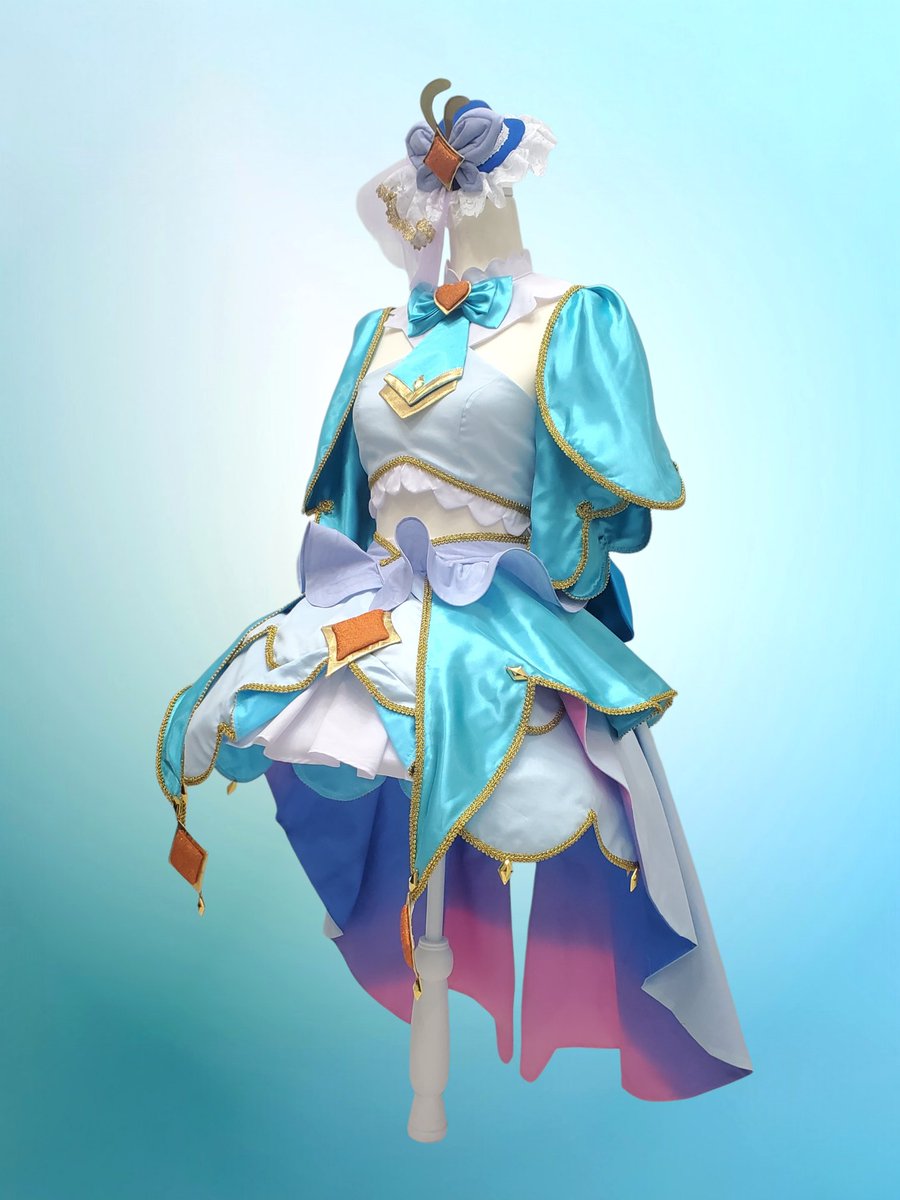 名探偵プリキュア キュアエクレール コスプレ衣装完成しました✨ 4人の