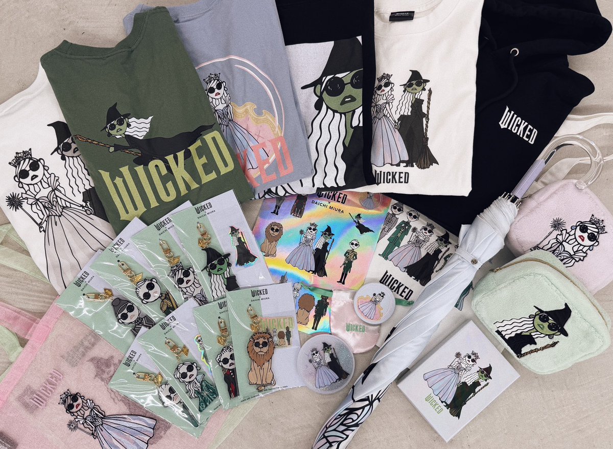 WICKED×DAICHI MIURA💚🩷 WICKED FOR GOOD コラボレーショングッズ