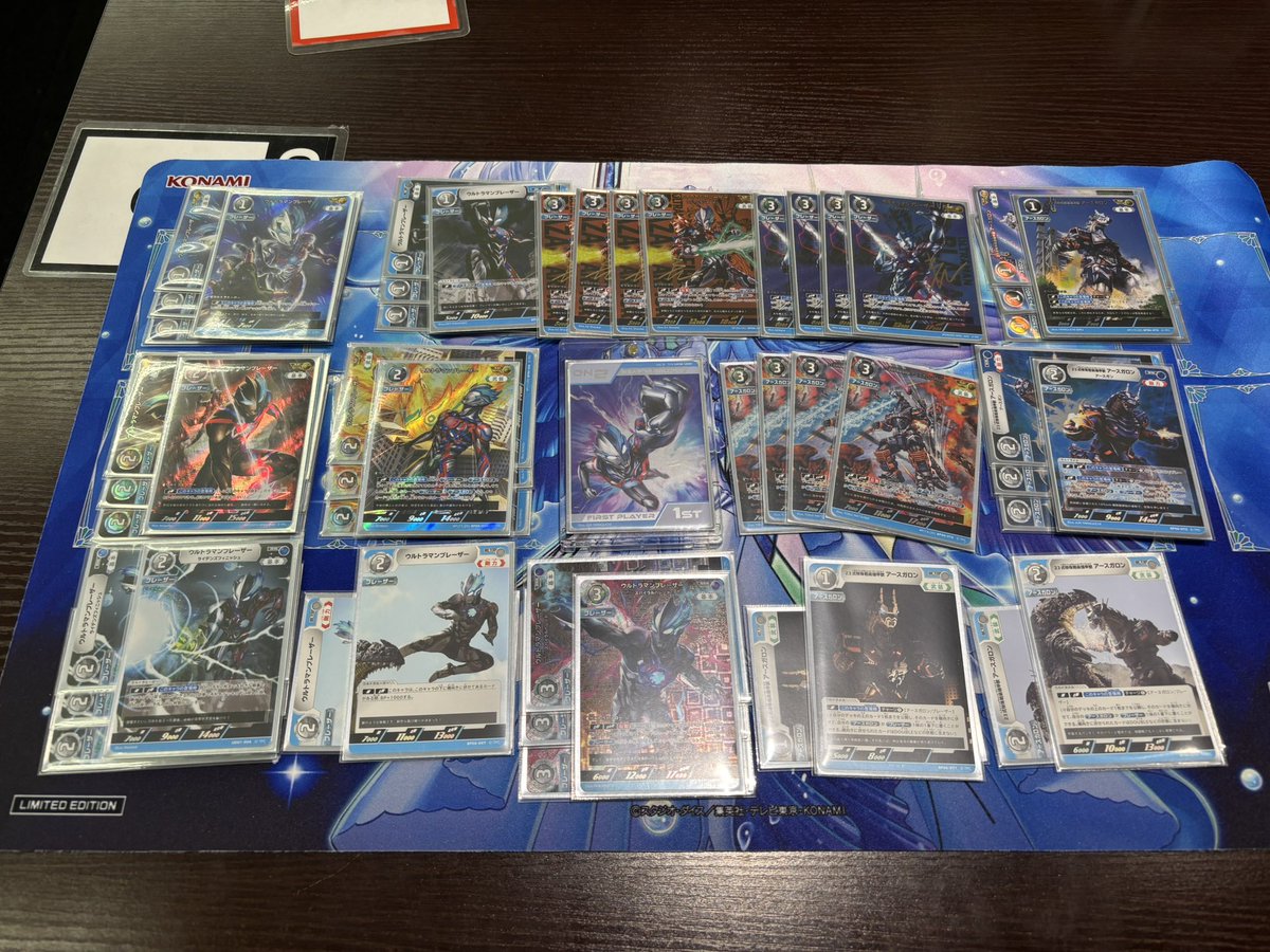 本日開催【ウルトラマンカードゲームチャレンジマッチ】の参加者は10