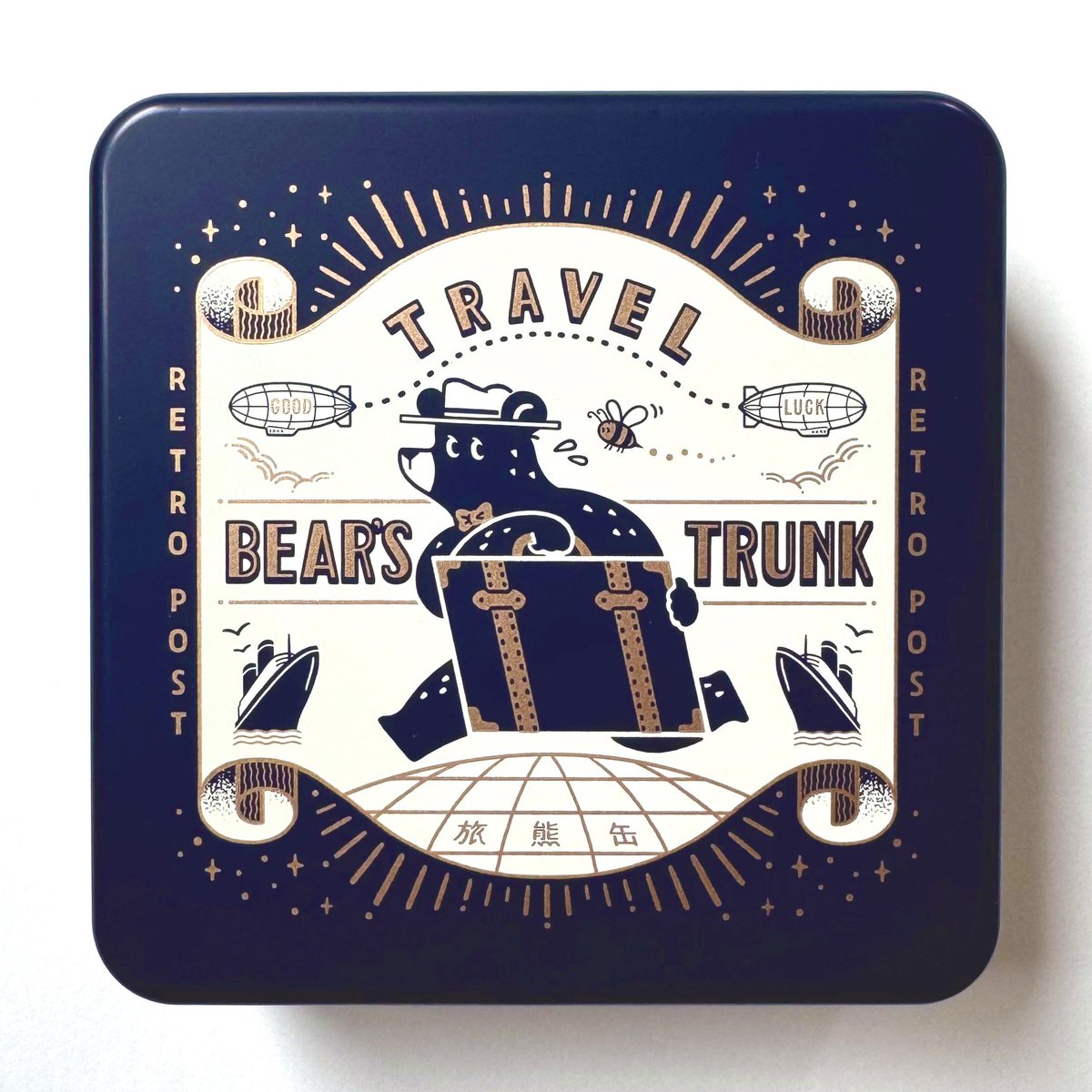 どうやら熊さんも、旅がお好きなようで… 文具女子博 限定販売予定の