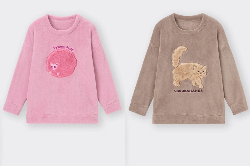 CROOKSHANKS フリース ルームウェア GU クルックシャンクス GUハリー