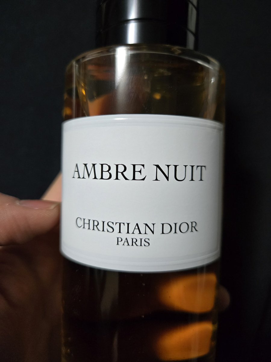 The 125 ml bottle version of the DIOR AMBRE NUIT Perfume that