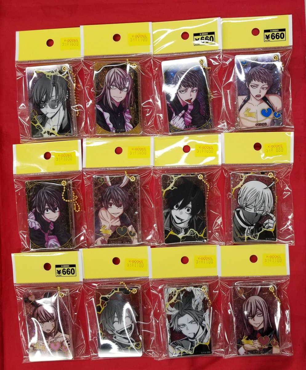 入荷情報】 「桃源暗鬼」AGF2024 マズル スライドアクリルcollection