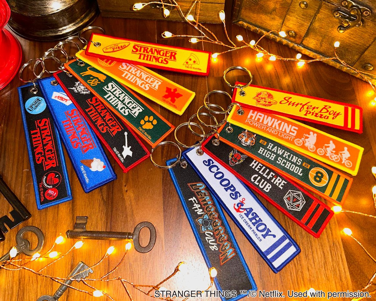 Netflixシリーズ｢ストレンジャー・シングス 未知の世界｣ の新商品情報