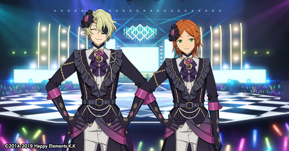 スカウト情報】 日和とゆうたのカードにはルーム衣装が付いています