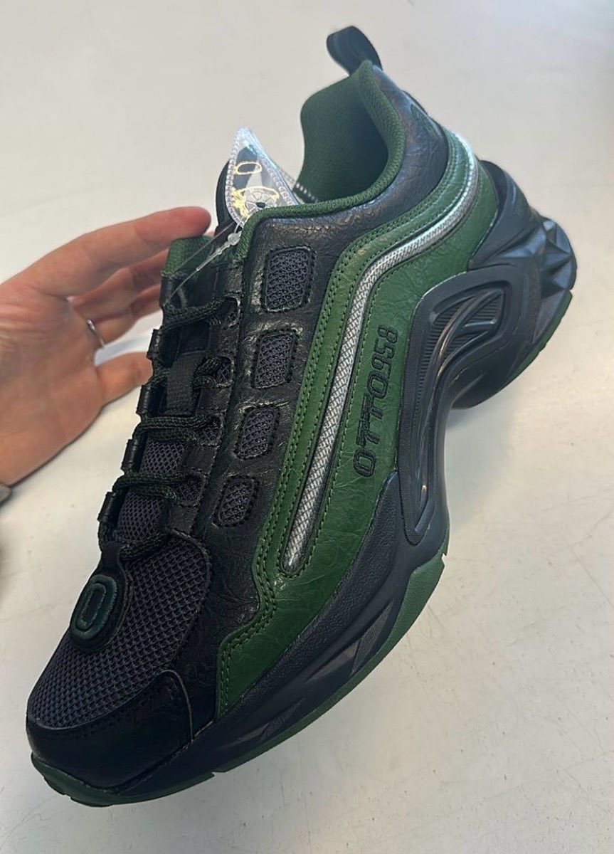 OTTO 958 x ASICS 『PROTOBLAST-CMLVIII “Graphite Grey/Forest”』が