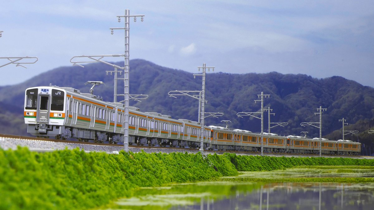 最大10両！】 中央本線や関西本線で活躍した、神領車両区の211系5000