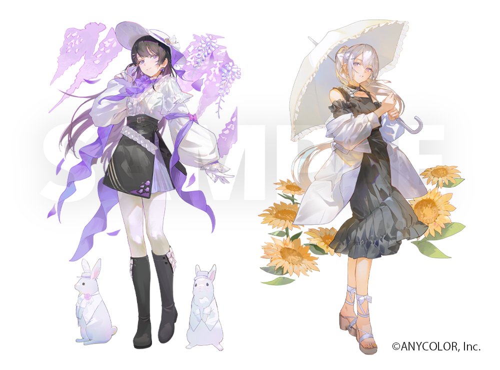 にじさんじ様より #ART_OF_NIJISANJI にて月ノ美兎様、樋口楓様の