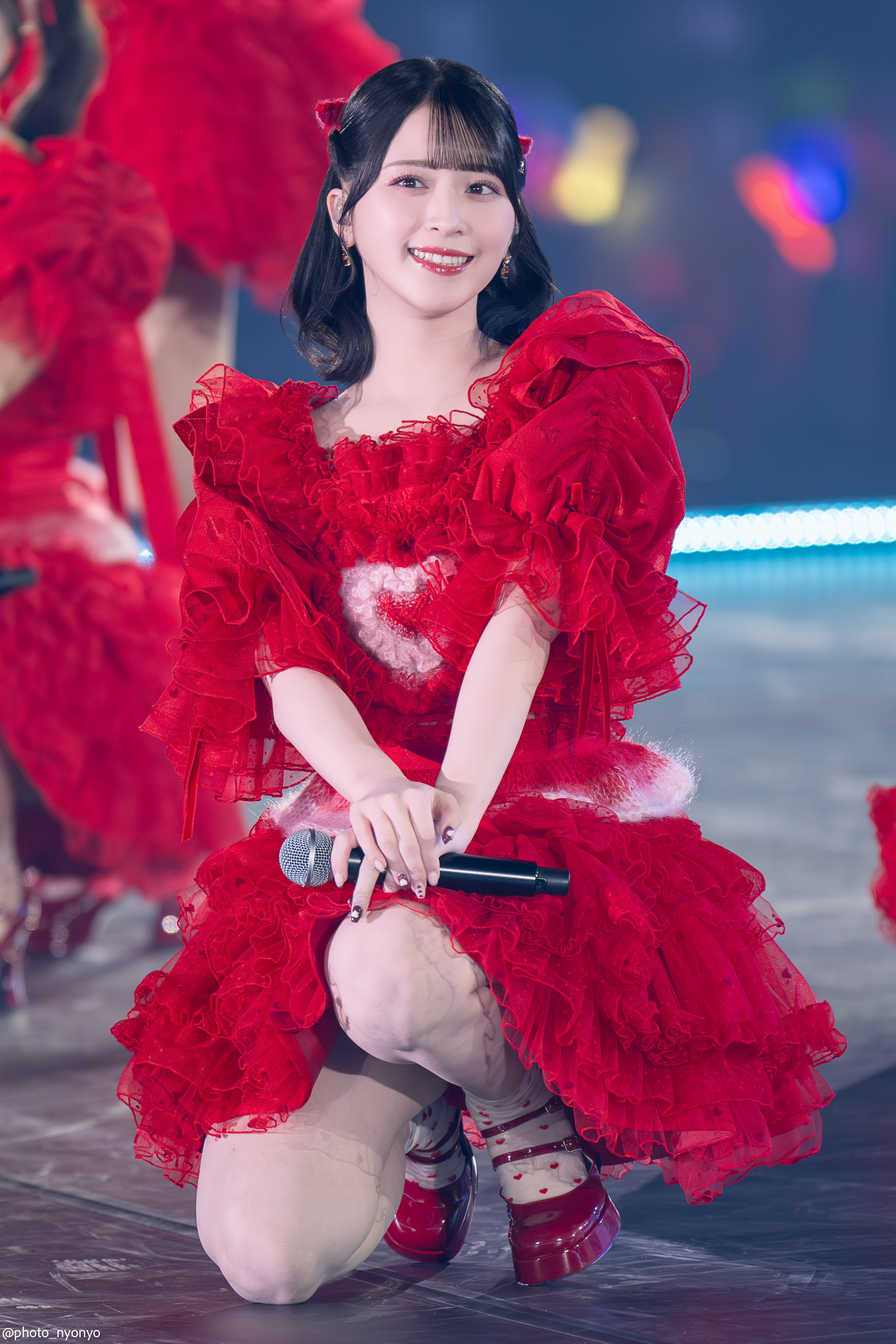 イコラブ 佐々木舞香 ピンキー衣装 生写真 直筆 アリーナツアー2024