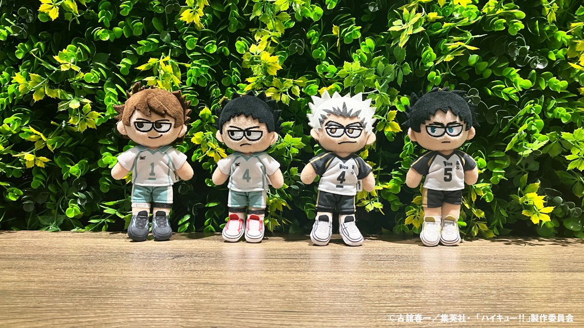 ハイキュー ジロリ ぬいぐるみ 稲荷崎 広島ロフト会場/栄ロフト会場