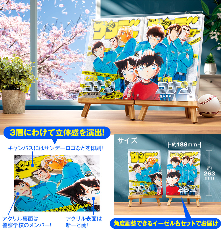 応募者全員サービス「#名探偵コナン 繋がるレイヤードグラフセット