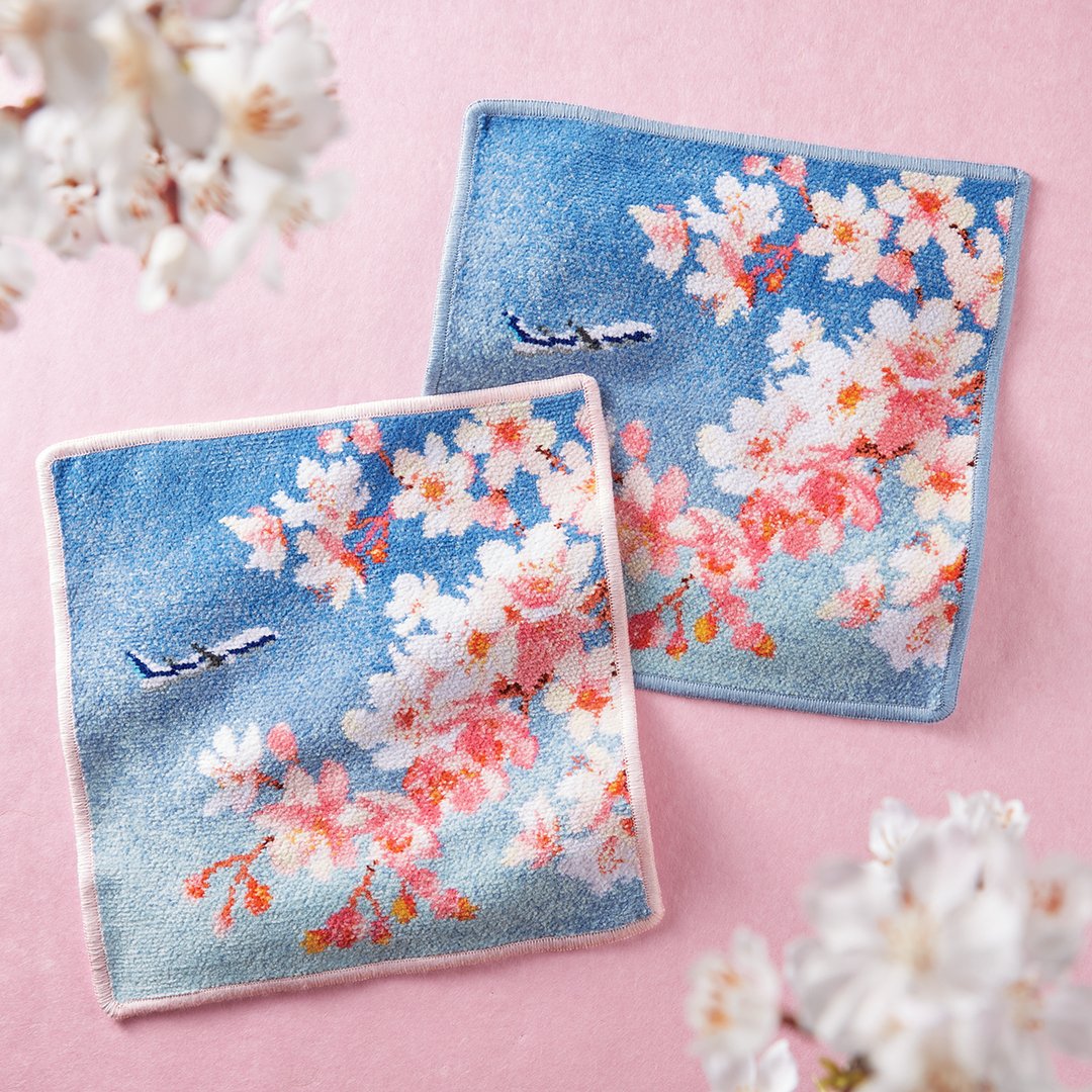 フェイラー × #ANA から 春らしいタオルセットが新登場！ ＼ 青い空に