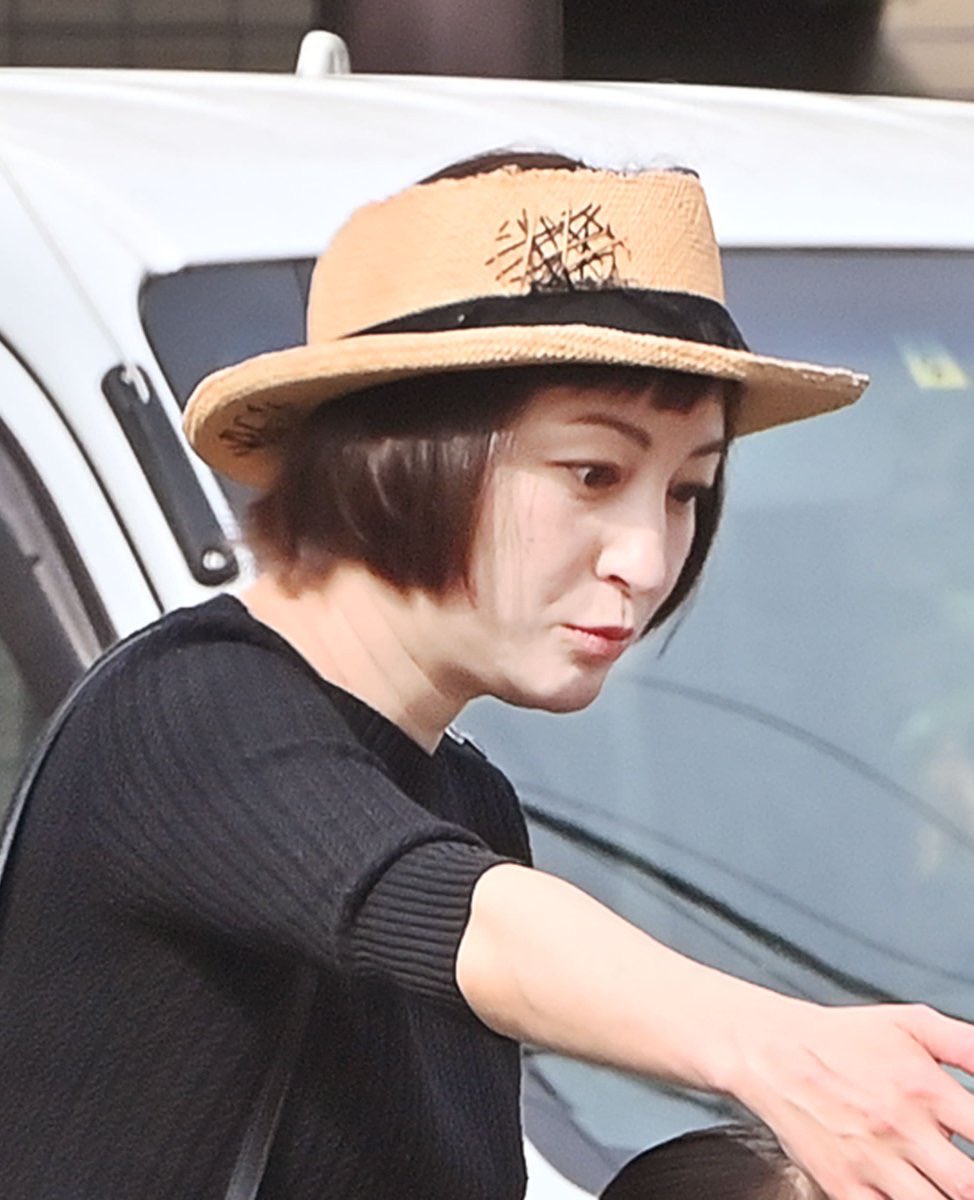 広末涼子 麦わら帽子 Maison Michel メゾンミッシェル 「STRAW HAT