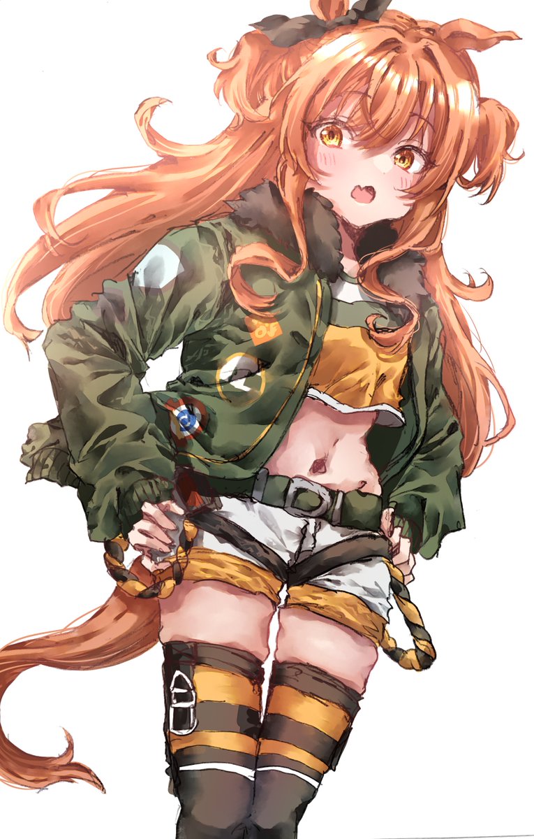 マヤノトップガン(ウマ娘) 「ま、や、ち、ん 」|ִのイラスト