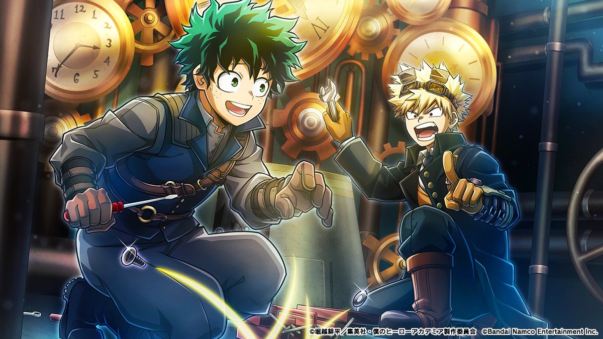 煙る蒸鉄！スチームパンクガシャ ～死柄木弔～』開催中！ ＼ ＼復刻