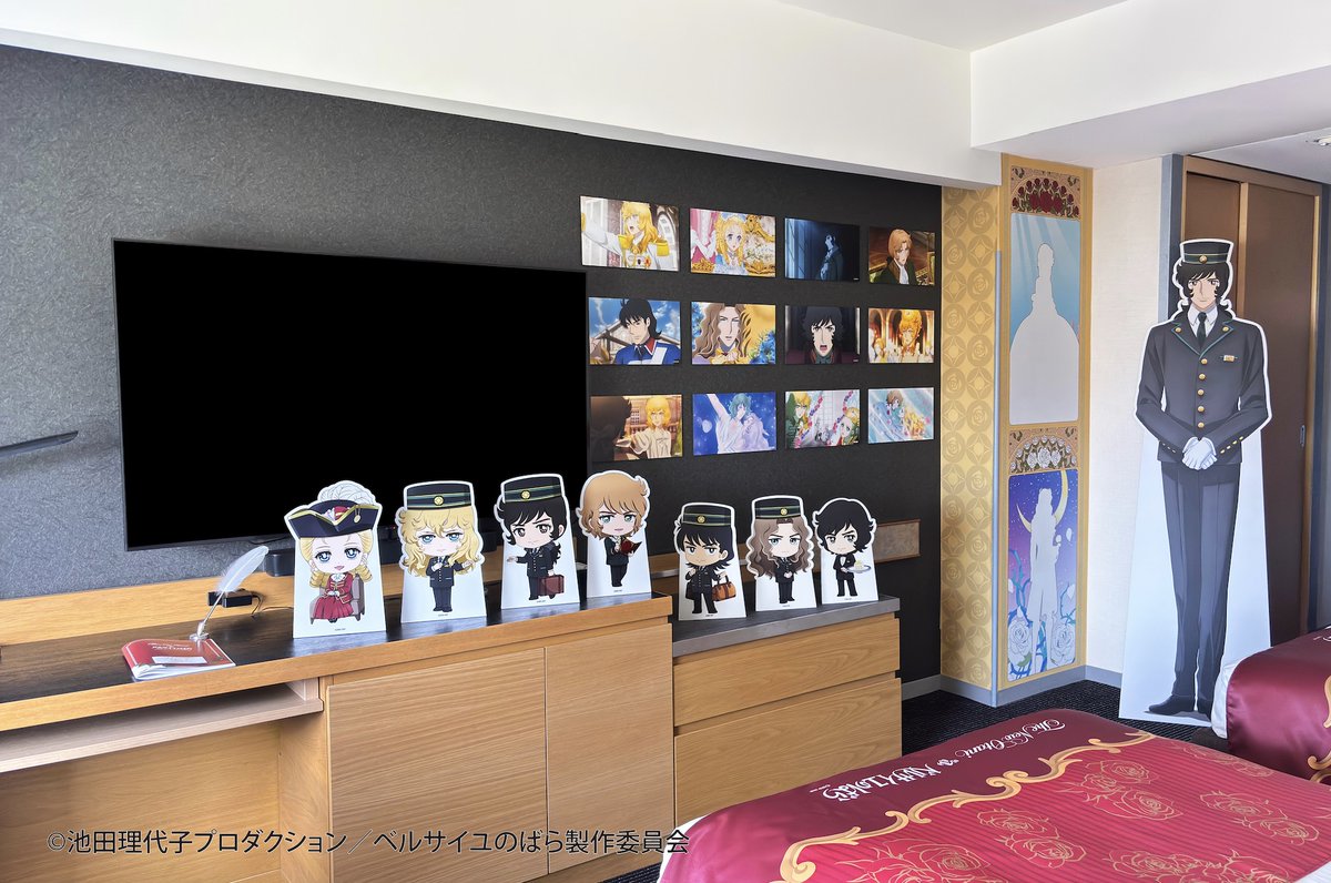 劇場アニメ『ベルサイユのばら』 × ホテルニューオータニ」の