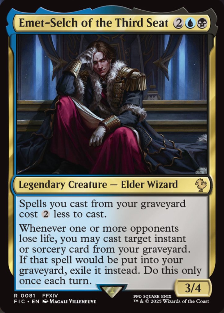 MTG x FINAL FANTASY】 《第三の座、エメトセルク》