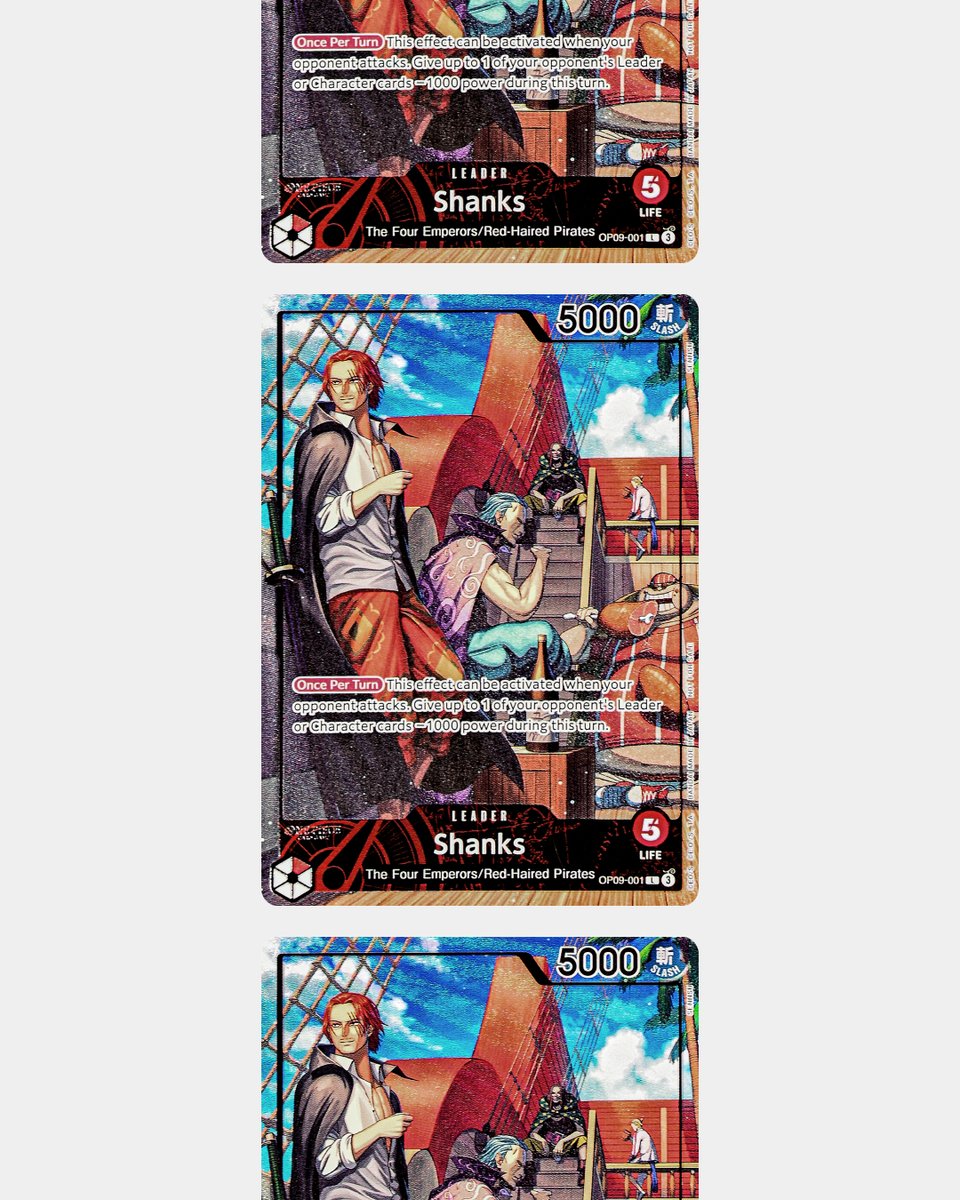 次回のPSAマガジンのプロモはシャンクス 価格は年間149$、5月31日まで