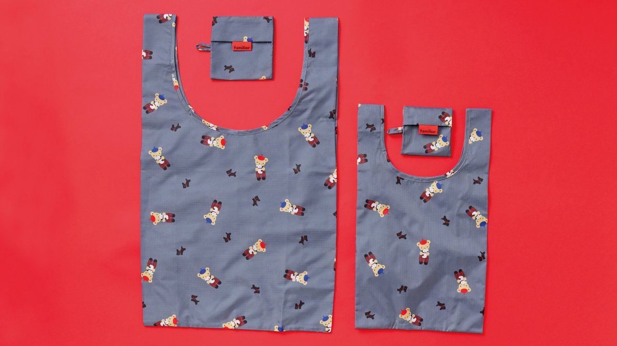 再入荷のお知らせ／ ファミリアオリジナルデザインの「BAGGU」エコ