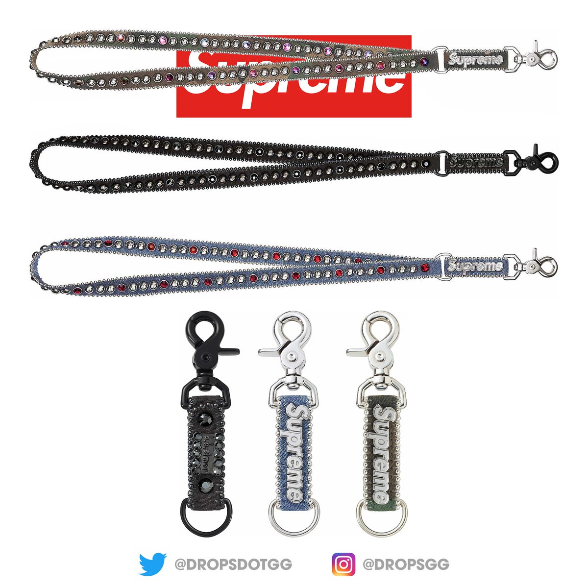 Supreme x b. b. Simon bags and accessories are set to release this