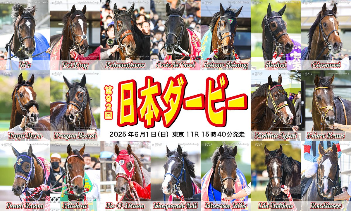 ゔ*す様 1999年 日本ダービー 現地馬券18頭 ゔ*す様 1999年 日本