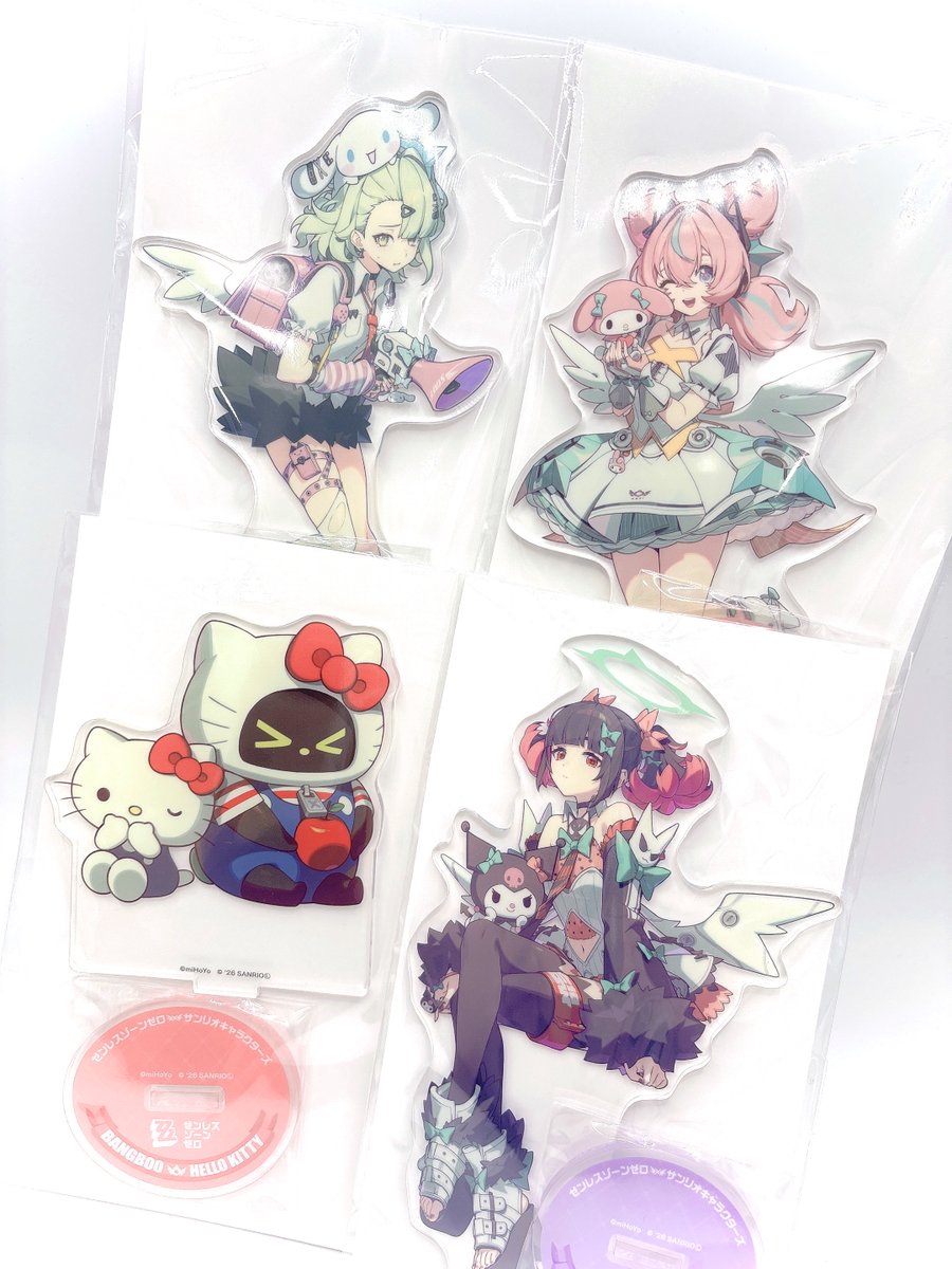 🌟キャンペーン情報🌟 本日より『ゼンレスゾーンゼロ×サンリオ