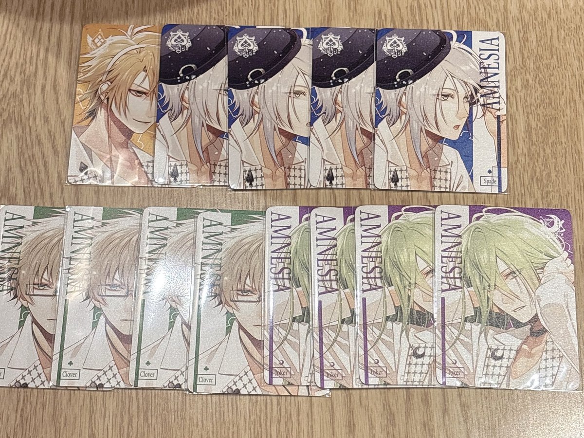 AMNESIA アムネシア バレンタイン オトメイトストア 全種 コンプ