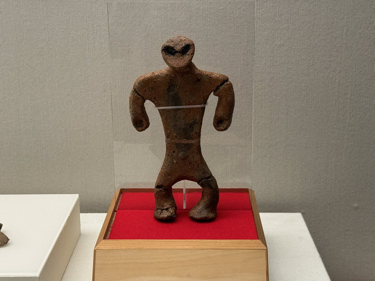 板状土偶の破片」です。 大型板状土偶』 出土地：青森県県青森市三内