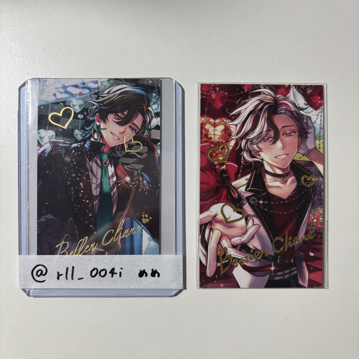 あくねこ バレンタイン トレカ ベレン 箔押し あくねこ】トレカ ベレン