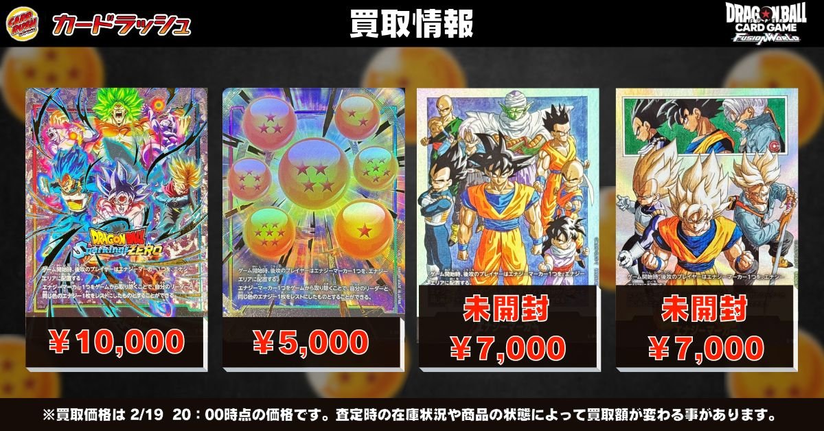 ドラゴンボールフュージョンワールド スパーキングゼロ エナジー