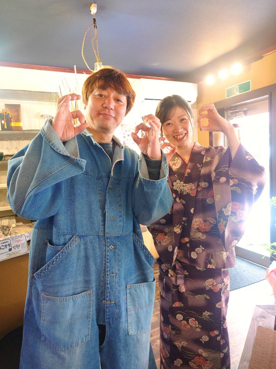 心掬びさんさ、どらいぶろーのタマ伸也さんがキタ🍙 タマさんの服、が