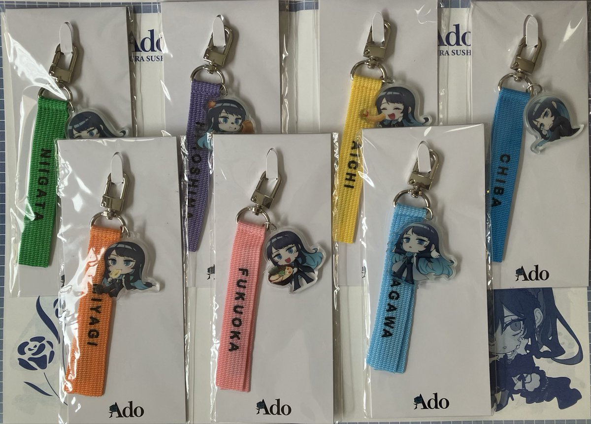 Ado #モナリザの横顔 モナリザの横顔 ご当地あどちゃんストラップの