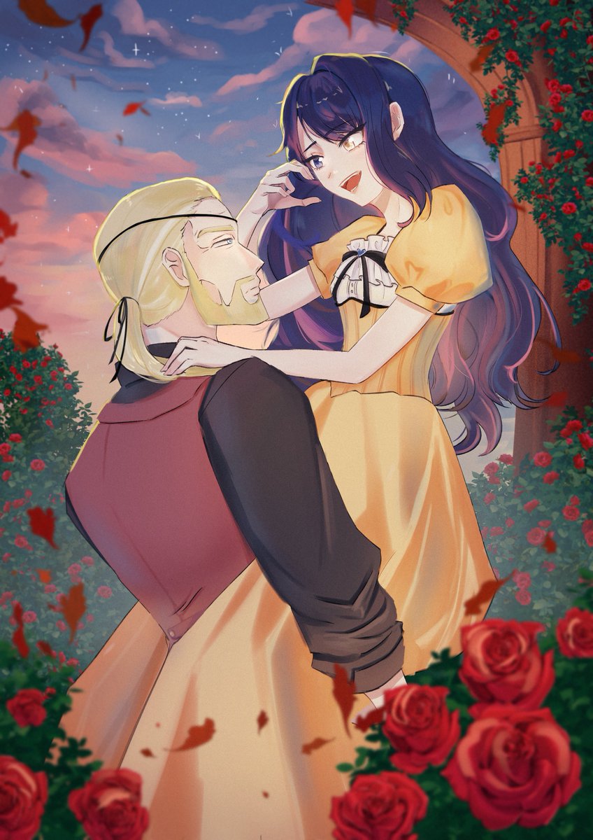 🌹🌹🥀 @az_hanza #XPPenValentines2026 #mybossdoesnthaveaface