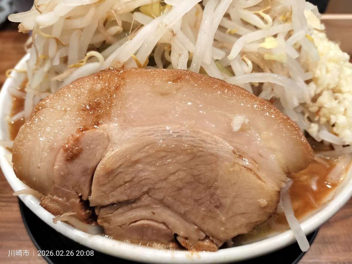 自家製麺88:川崎店】 DXラーメン ライス 2026/2/26初訪問 #らーめん