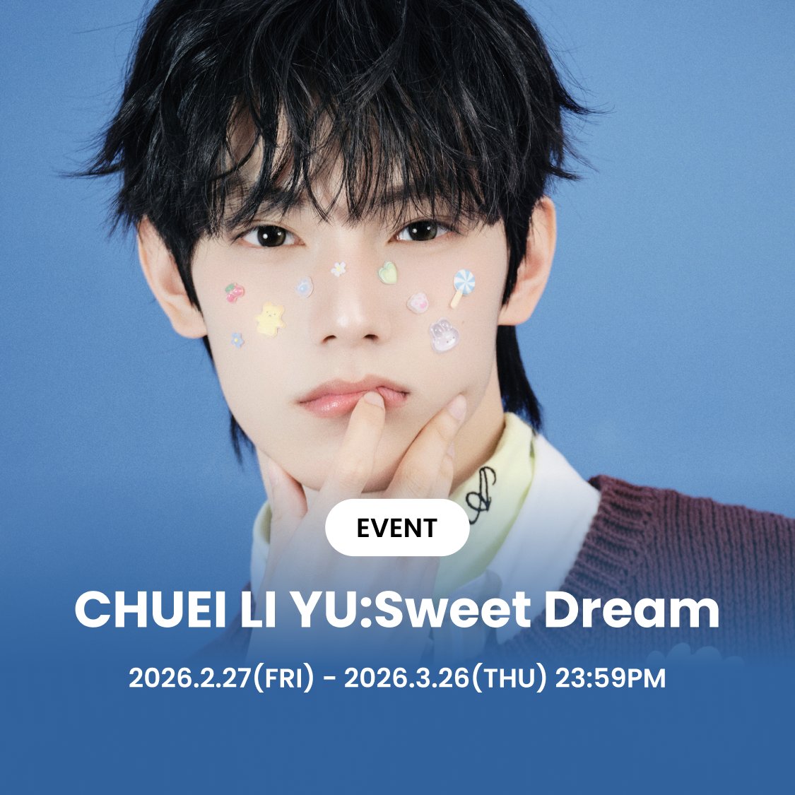 CHUEI LI YU × eプリントサービス 〈SWEET DREAM〉発売決定！ 全国の
