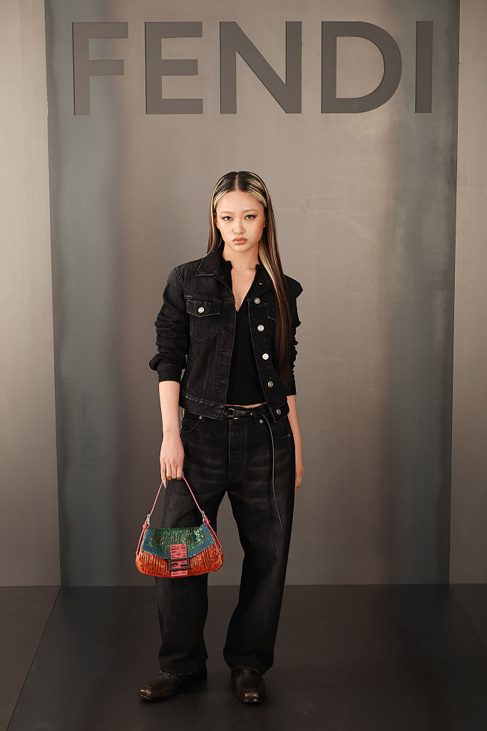 MFW】#フェンディ 2026-27年秋冬コレクションに #LeSERRAFIM #ユンジン