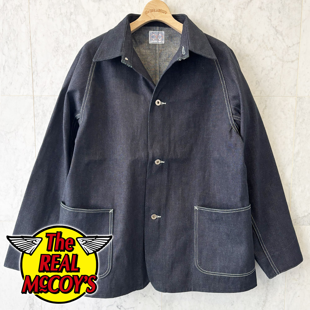 オールジャケット ザリアルマッコイズ/ジョーマッコイ デニムカバー 38