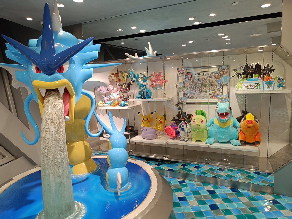 ポケセンシンガポール! 限定グッズは新しい大きなラプラスのモンコレ