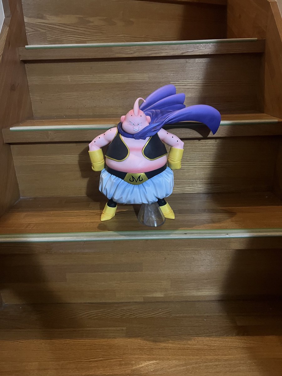 魔人ブウ最高にいいよ この後🐱に殴られてたけど 反省はしてないようです