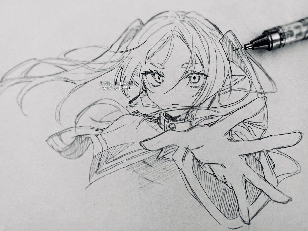 今月描いた絵を晒そう アナログ多めでした