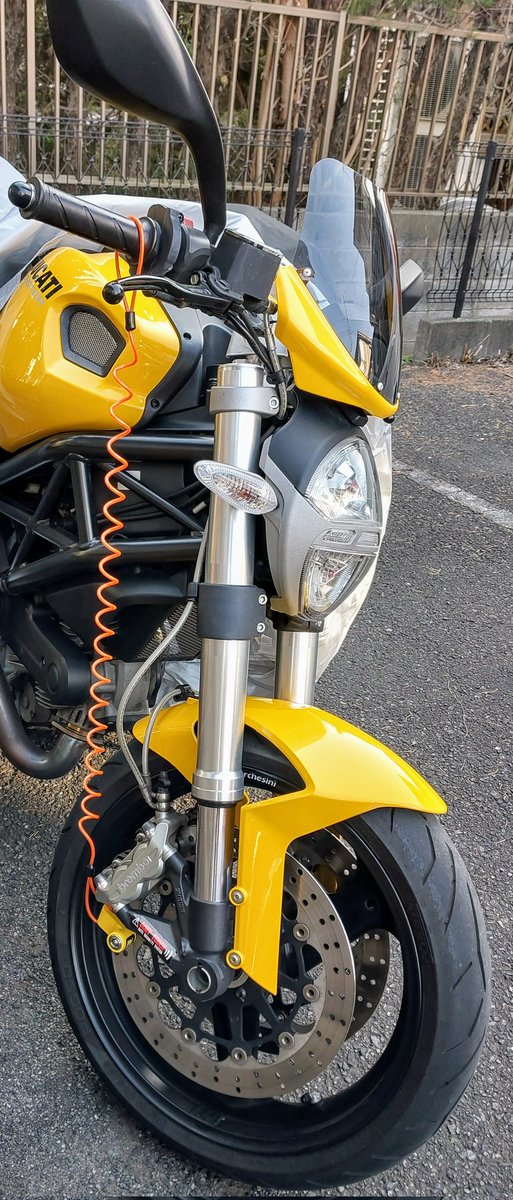 これでどうだ‼️ マシンカラーもYellow Don't Touch