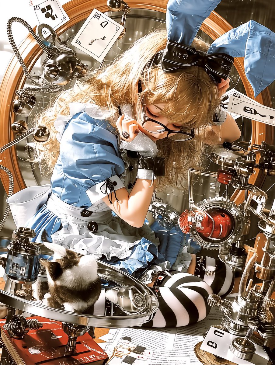 遥かなる幻想地図 Vol.186 いつもの サイバーパンクの国のアリスで使用