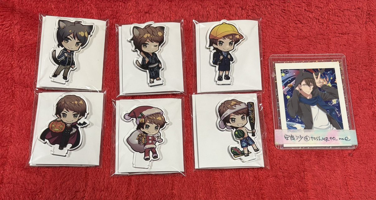 譲渡】羽多野渉、佐藤拓也のScatBabysShow‼︎ 季節ハズレなしアクスタ