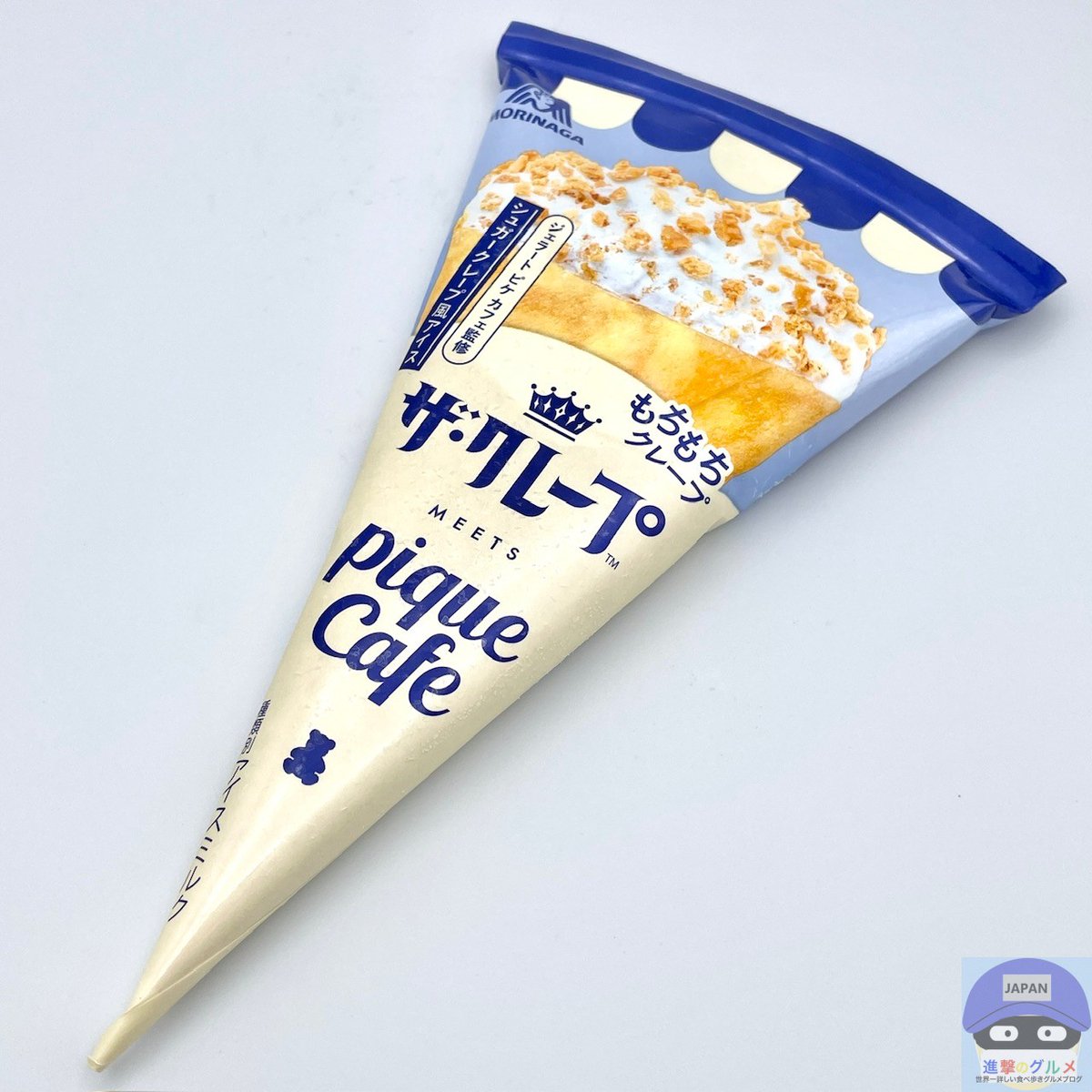 森永製菓 ザ・クレープ ピケカフェ（267円）」 2026年3月3日発売