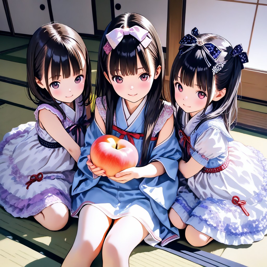 AIイラスト #StableDiffusion #AnimagineXL 🍑